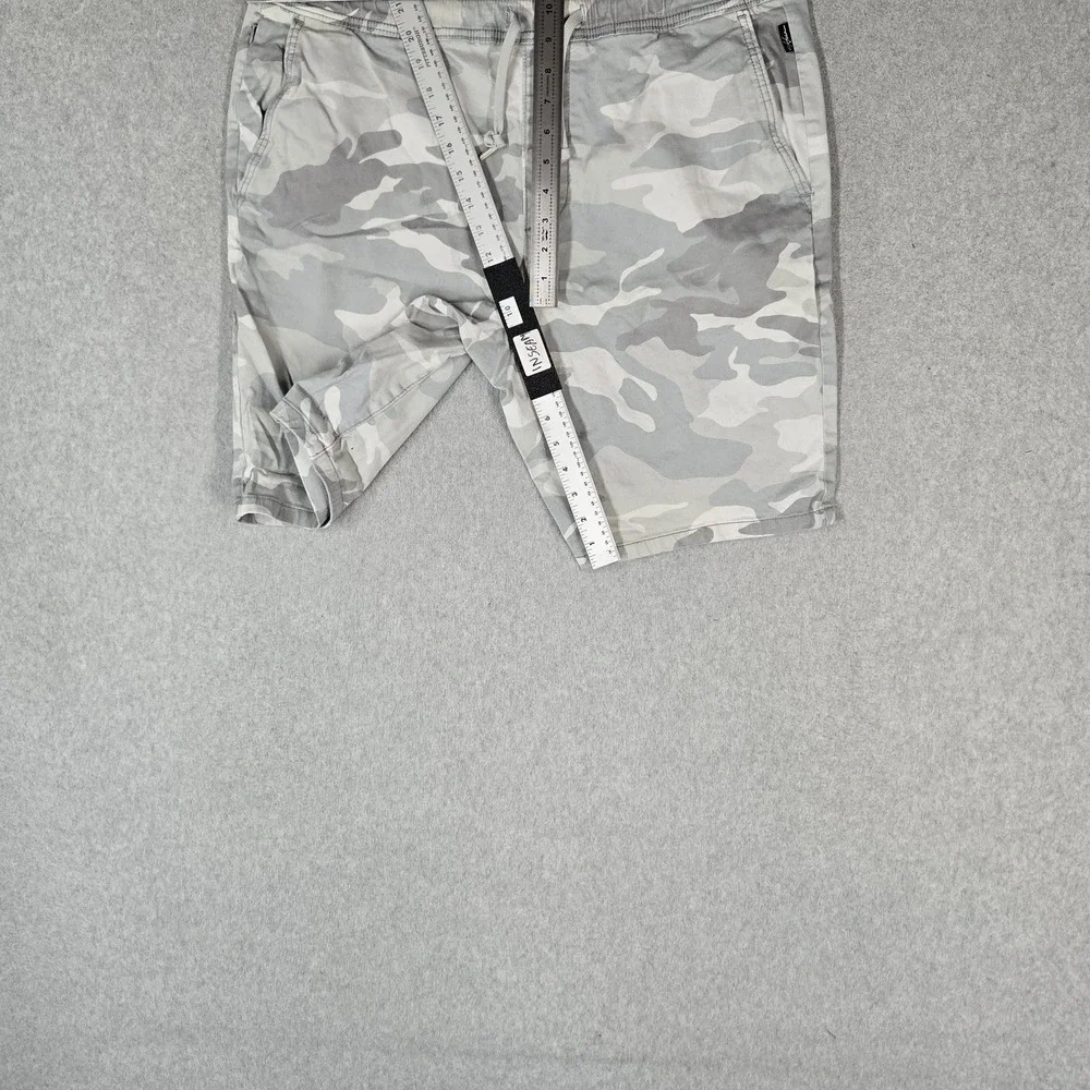 Hollister Men Shorts XL Gray Camouflage Jogger Short 9
